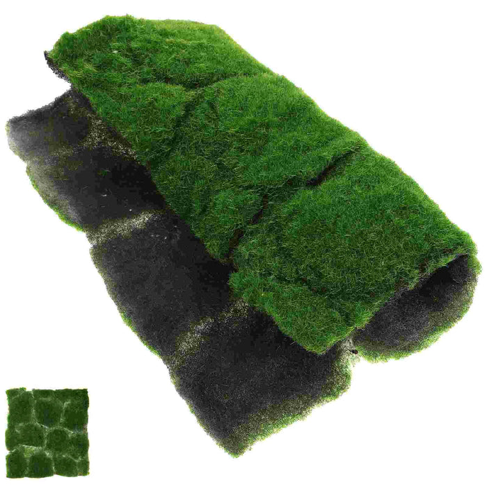 Simulated Fake Moss Home Accessories Grass Turf Simulation Green Lawn Artificial Mat Plastic Decor