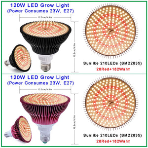 LED Grow Light 100W 120W Full Spectrum Fitolamp Hydroponics Phyto Lamp For Indoor Vegs Flower Seedlings Plants