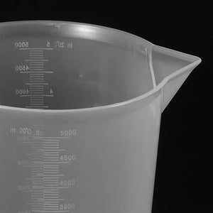 5000ml Measuring Cup Tools Mini Plastic Containers Iced Tea Home Graduated Cups Practical Jug Espresso Shots Hydroponics Liquid