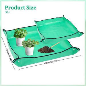 New Planting Mat 50cm-100cm Gardening Potting Pad Foldable Garden Plant Flower Pot Transplanting Waterproof Mats