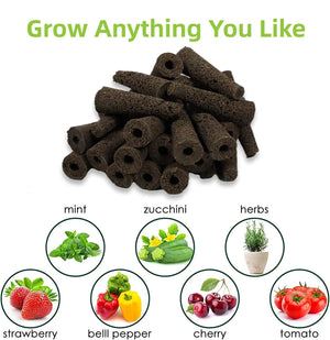 120Pcs Hydroponic Growing Kit Grow Sponges Blocks  Seed Pod Kit Planting Basket For Aerogarden Plant Herb Growing System