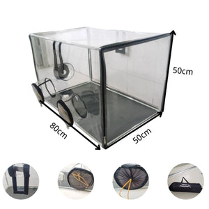 Mini Garden Greenhouse Easy to Use Folding with Storage Bag Mushroom Grow Pouch for Back Porch Vegetable Roofs Garden Yard