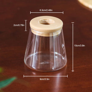 Mini Hydroponic Flower Pot Home Vase Decor Transparent Imitation Glass Soilless Plant Pots Green Plants Pot For Home Decoration