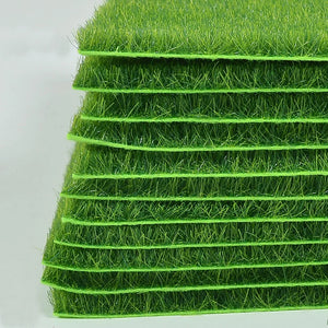 1PCS Artificial Grass Mat Grassland Moss Lawn Turf Carpet Carpetfaux For DIY Micro Landscape Home Floor Wedding Decorations