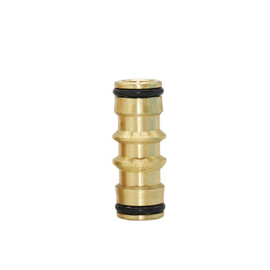 1/2'' 5/8" 3/4'' 1'' Brass Hose Quick Connector Water Stop Fitting Copper Thread Tap Coupling Garden Watering Gun Adapter