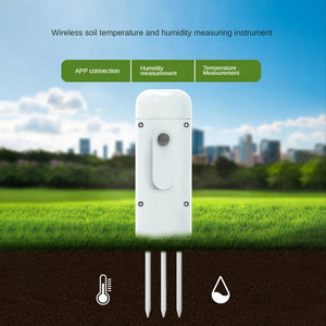 2Pcs TUYA ZIGBEE Plant Monitor Soil Temperature Meter Moisture Humidity Sensor Wireless Soil Temperature And Humidity Detector