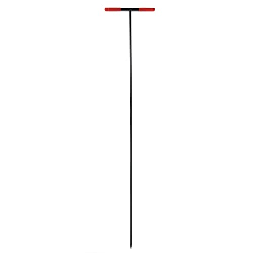 HOMESTEAD 60-Inch Soil Probe Rod with wide T handle, Comfortable Grip for Locating underground pipes and septic tanks