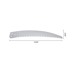 Fiskars 93336966K Replacement Saw Blade, For Tree Pruner, 15 Inch, Silver