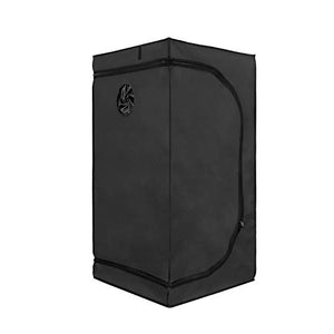 Grow Tent 24"x24"x48" JT Jupetory Mylar Hydroponic Grow Tent with Observation Window, Removable Floor Tray, Inside Tool Bag, Reflective Repairing Tape for Indoor Plant Growing Dark Room 2'x2'