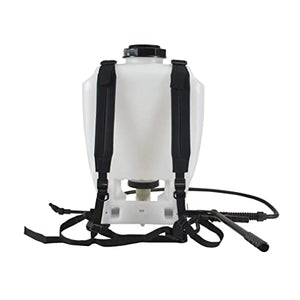 Chapin 60114 Made in USA 4-Gallon Backpack Sprayer with 3-Stage Filtration System Pump Pressured Sprayer, for Spraying Plants, Garden Watering, Lawns, Weeds and Pests, Translucent White