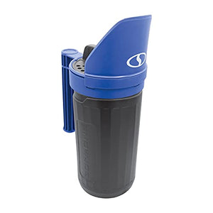 Snow Joe Sun Joe SJSPD1 Handheld All-Season Multi-Purpose Spreader, 5 lbs, w/Adjustable Dial Flow Control, Blue/Black