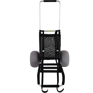 VEVOR Beach Carts for Sand, 23" x 15" Cargo Deck, w/ 12" TPU Balloon Wheels, 165LBS Loading Folding Sand Cart & 33.1" to 51.6" Adjustable Height, Aviation Aluminum Cart for Picnic, Fishing, Beach
