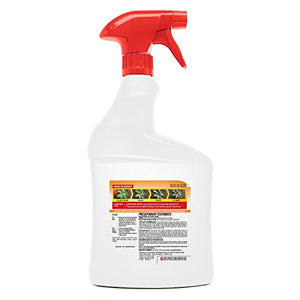 Spectracide Weed & Grass Killer 2, Use On Driveways, Walkways and Around Trees and Flower Beds, 32 fl Ounce Spray