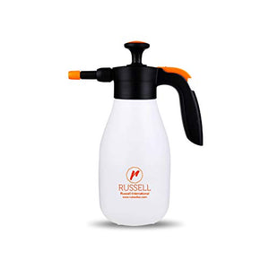 Russell-1010, 1 Liter, Pressure Sprayer, Handheld Heavy Duty Multi Sprayer, One Hand Ergonomic Grip, Gardening, Fertilizing, Cleaning, Indoor, Window Tint and General Use Sprayer