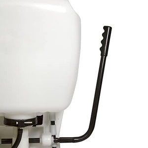 Chapin 60114 Made in USA 4-Gallon Backpack Sprayer with 3-Stage Filtration System Pump Pressured Sprayer, for Spraying Plants, Garden Watering, Lawns, Weeds and Pests, Translucent White