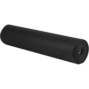 VEVOR Geotextile Landscape, 6ft x 50ft 8 oz, Non-Woven PP Drainage 350N Tensile Strength & 440 N Load Capacity, for Ground Cover, Garden Fabric, French Drains, Black