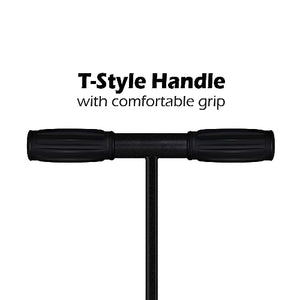 Sfcddtlg 64 Inch Metal Ground Soil Probe Rod - Adjustable Soil Sample Probe - T-Handle Septic Tank Locator for Tile Probing, Soil Compaction, Locating Underground Pipes, Landscaping, Gardening