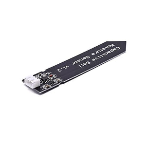 Songhe Capacitive Soil Moisture Sensor Module Corrosion Resistant W/Gravity for Arduino Moisture Detection Garden Watering DIY 3.3~5.5V 5pcs