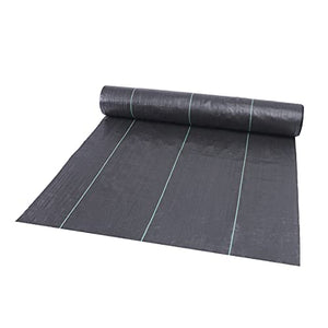 EXTRAEASY 3ft x 300ft Weed Barrier Landscape Fabric Heavy Duty,Premium 3.2oz Ground Cover Weed Block Gardening Mat,Easy Setup & Superior Weed Control