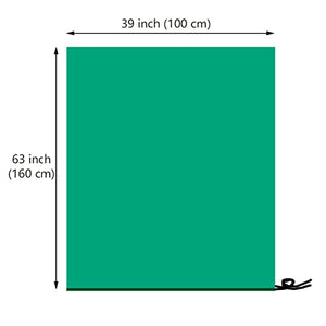 HHTHH 3 pcs Green Frost Plant Cover 63"x39" Freeze Protection Bag for Shrub Fruit Trees Rose Bush in Winter (Material 60g/m²)