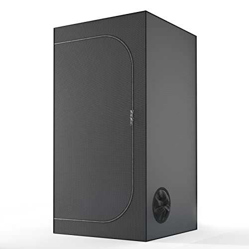 TopoLite 24"x24"x48" Grow Tent Garden Growing Dark Room with Heavy Duty Reflective Mylar for Indoor Growing 2'x2'