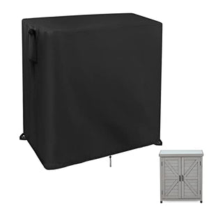 Guisong Potting Bench Cover, Waterproof Cover for Mederla Outdoor Storage Cabinet, Protective Cover for Garden Cabinet/Wood Workstation/Potting Bench Table with Storage Cabinet