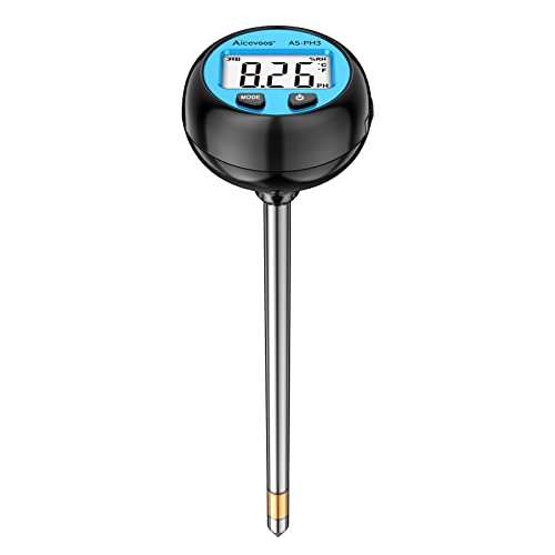 Aicevoos Digital Soil Moisture Meter for Plants, Soil PH Meter, 3 in 1 Soil Moisture Meter, Soil PH Tester Soil Hygrometer Sensor for Gardening, Farming and Indoor Plants Outdoor Plants