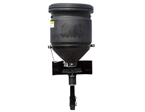 Buyers Products UTVS16 UTV All Purpose Broadcast Spreader, Great for All-Seasons Hunting Deer Feeder, Seed, Fertilizer, Rock Salt and More, 150 lb. Capacity with Lid, Black