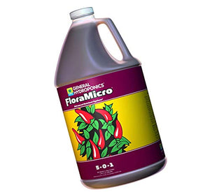 General Hydroponics 1 Gal FloraMicro and FloraBloom Liquid Plant Grow Formula