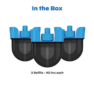 Thermacell Rechargeable Mosquito Repeller Refills; Advanced Repellent Formula Provides 20’ Protection Zone; Compatible with Thermacell E-Series & Radius Only; No DEET, Spray or Flame