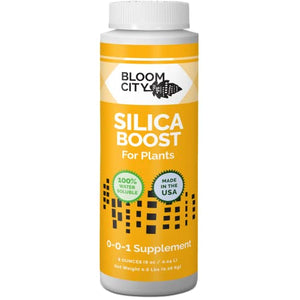 Liquid Silica Boost Fertilizer and Supplement by Bloom City, 1/2 Pint (8 oz) Concentrated Makes 45 Gallons