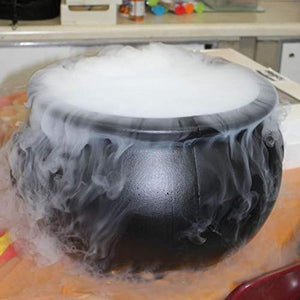 Ultrasonic Mist Maker Fogger, Halloween Mist Maker for Water Fountain Pond Fogger Halloween Party and Rockery Fish Tank Vase Birdbath Deco