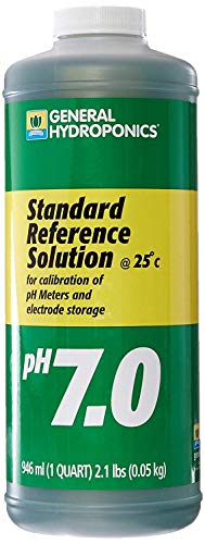 General Hydroponics pH 7.0 Calibration Solution 8 oz Ounce - ph Meters