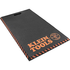 Klein Tools 60136 Kneeling Pads, Adult Mens Large Soft Thick Closed Cell Soft Foam & TSE Safety True Flex Protective Kneeling Pad, Premium Quality Neoprene Pad, Heavy Duty Stabilization