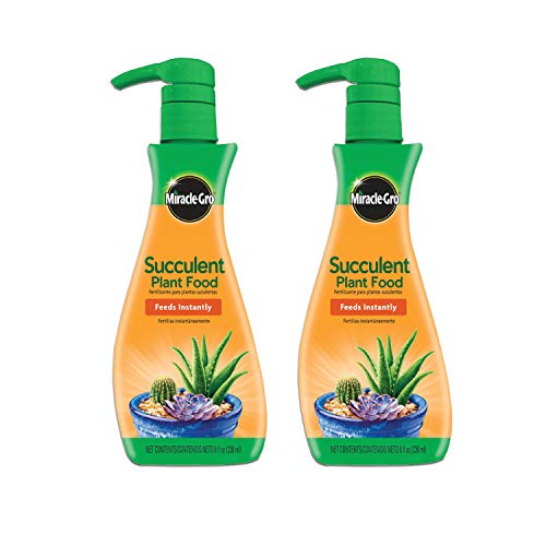 Miracle-Gro Succulent Plant Food, 8 oz., For Succulents including Cacti, Jade, And Aloe
