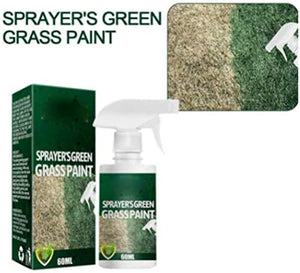 2022 New Upgraded Green Grass Lawn Spray, Environmentally Friendly Pet-Friendly Green Again Green Sprayer, Lawn Colorant Turns Spots Green Again, 60ml (1pcs)