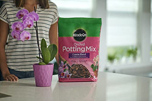 Miracle-Gro Orchid Potting Mix Coarse Blend, 8qt., 2-Pack