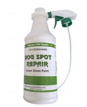 EcoColorants Dog Spot Repair Quart (32 oz): Ready-to-Use Product, Get rid of Those Dog Brown Spots, Eco-Friendly, Turf Paint, Dye; Point and Spray Very Easy to use!