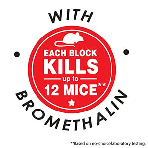 Tomcat With Bromethalin Bait Chunx Pail, Pest Control for Agricultural Buildings and Homes, Kill Rats and Mice, 4 lbs.