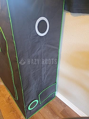 Hazy Roots Grow Tent Vent with Air Filter - 6 inch | High CFM Airflow Accessory for Hydroponics