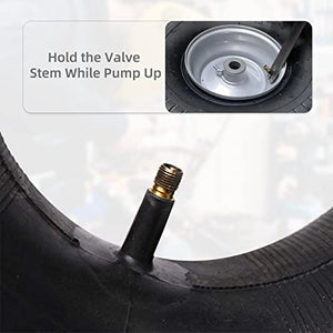 (2-Pack) AR-PRO 15x6.00-6" Inner Tubes with TR-13 Straight Valve Stem - Replacement Lawn Mower Tire Tubes with TR13 Straight Valve Stem - Suitable for Yard Tractors, Wheelbarrows, ATVs, and More