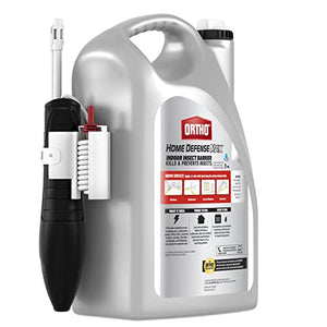 Ortho Home Defense Max Indoor Insect Barrier: Starts to Kill Ants, Roaches, Spiders, Fleas & Ticks Fast, 1 gal.