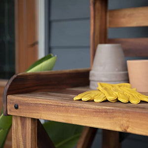 Backyard Discovery Farmhouse Acacia Potting Bench
