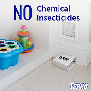 TERRO T3206SR Non-Toxic Indoor Spider, Ant, Cockroach, Centipede, and Crawling Insect Trap - 12 Traps