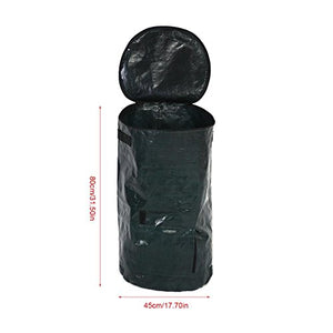 Collapsible Trash Can, Garden Depot Pop Up Leaf Trash Can Space Saving Organize Bag Garden Yard Compost Bag Environmental PE Cloth Planter Eco Friendly Bags Kitchen Garden Food