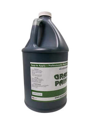 EcoColorants Green Grass Paint-128 oz (Gallon) -Lawn Paint for Dry, Patchy or Dormant Grass that covers up to 4,000 square feet-Natural, Vibrant Grass Paint-Easy to Apply Turf Colorant.