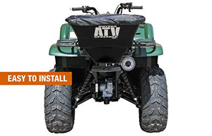 Buyers Products ATVS100 ATV Broadcast Spreader, All-Purpose Spreader for Salt, Seed & Fertilizer, 100 lb. Capacity W/ Rain Cover, ATV/UTV, Deer Feed Spreader, Salt Spreader, Lawn & Garden Spreader