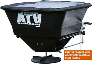 Buyers Products ATVS100 ATV Broadcast Spreader, All-Purpose Spreader for Salt, Seed & Fertilizer, 100 lb. Capacity W/ Rain Cover, ATV/UTV, Deer Feed Spreader, Salt Spreader, Lawn & Garden Spreader