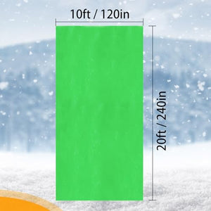 Alphatool Plant Covers Freeze Protection 2.0oz/yd²- 10 x 20 ft Rectangular Breathable Non-Woven Fabric Frost Proof Plant Blankets Durable Floating Row Cover for Winter Outdoor Garden