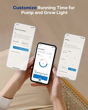iDOO WiFi 12 Pods Hydroponics Growing System with APP Controlled, Indoor Garden with Pump System, Auto-Timer Smart Garden, Grow Light for Home Kitchen Gardening